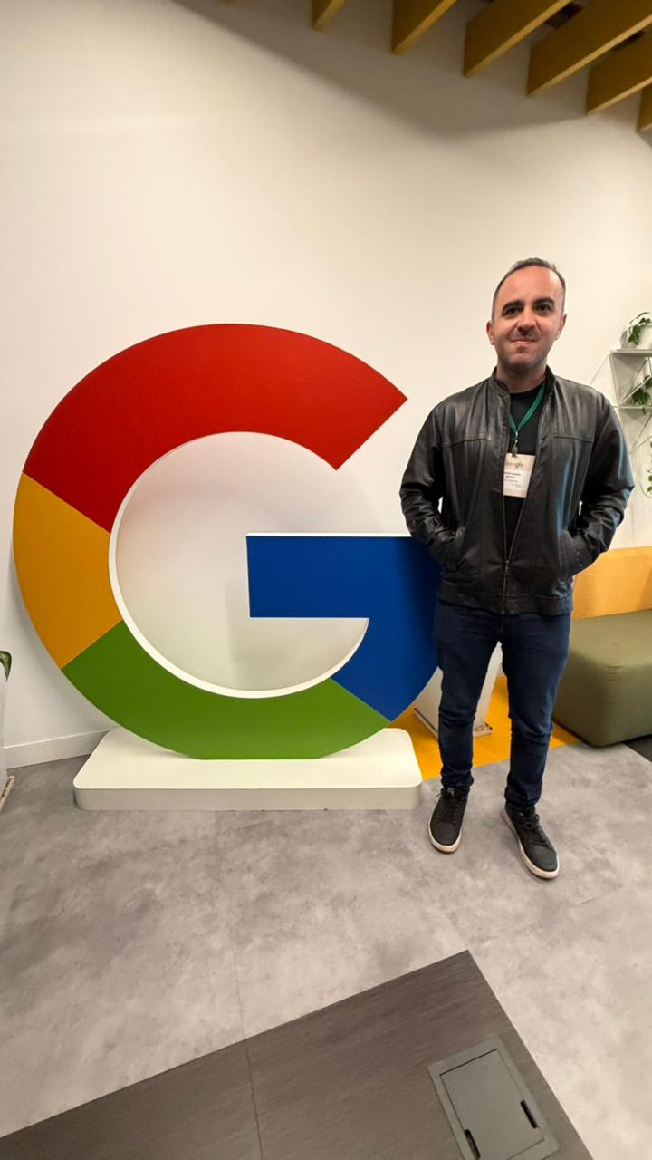 Marcel Lopes em encontro do ecossistema de parceiros do Google